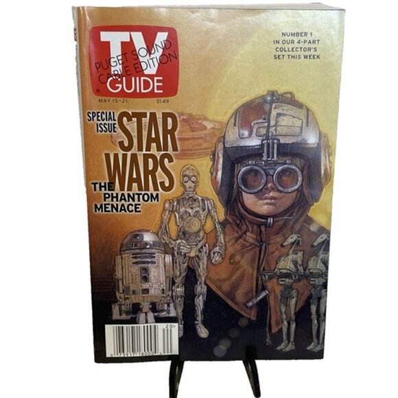 TV Guide Special Issue Star Wars May 15-21 1999 Puget Sound Cable Ed. #1 Cover - Picture 1 of 8